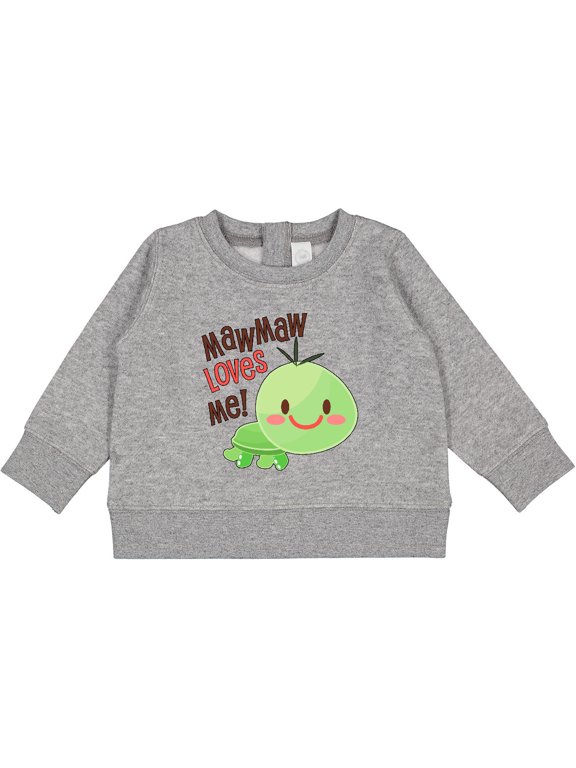 Mawmaw Loves Me Cute Turtle Baby Sweatshirt
