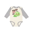 thumbnail image 1 of Inktastic Mawmaw Loves Me Cute Turtle Boys or Girls Long Sleeve Baby Bodysuit, 1 of 5