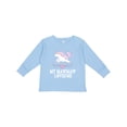 thumbnail image 1 of Inktastic Mawmaw Loves Me Girls Grandchild Unicorn Girls Long Sleeve Toddler T-Shirt, 1 of 5