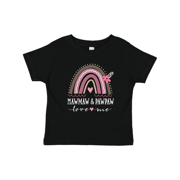 Inktastic Mawmaw and Pawpaw Love Me Girls Baby T-Shirt