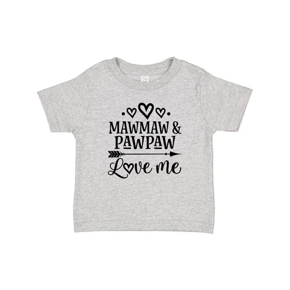 Inktastic Mawmaw and Pawpaw Love Me Girls Baby T-Shirt