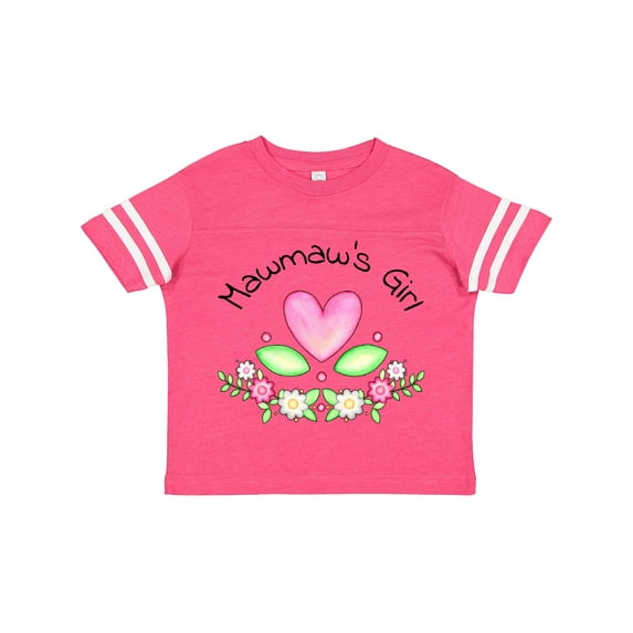 Inktastic Mawmaw's Girl- heart flowers Girls Toddler T-Shirt
