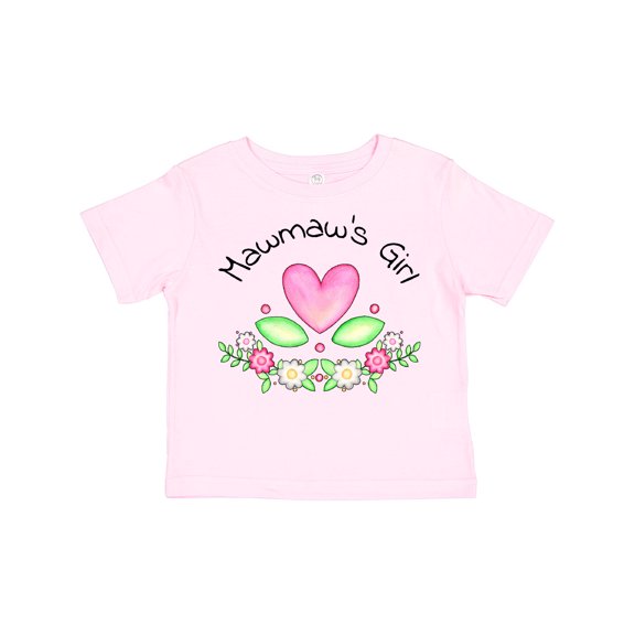 Inktastic Mawmaw's Girl- heart flowers Girls Toddler T-Shirt