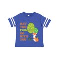 thumbnail image 1 of Inktastic May the Forest Be with You Cute Fox Boys or Girls Toddler T-Shirt, 1 of 5