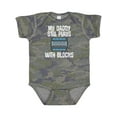 thumbnail image 1 of Inktastic Mechanic Dad Funny Auto Boys or Girls Baby Bodysuit, 1 of 5