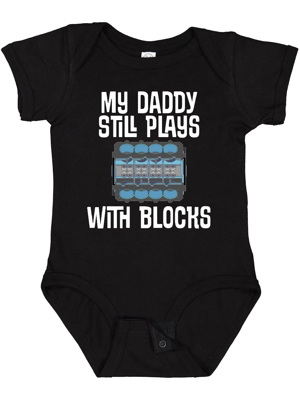 Inktastic Mechanic Dad Funny Auto Boys or Girls Baby Bodysuit