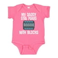 thumbnail image 1 of Inktastic Mechanic Dad Funny Auto Boys or Girls Baby Bodysuit, 1 of 5