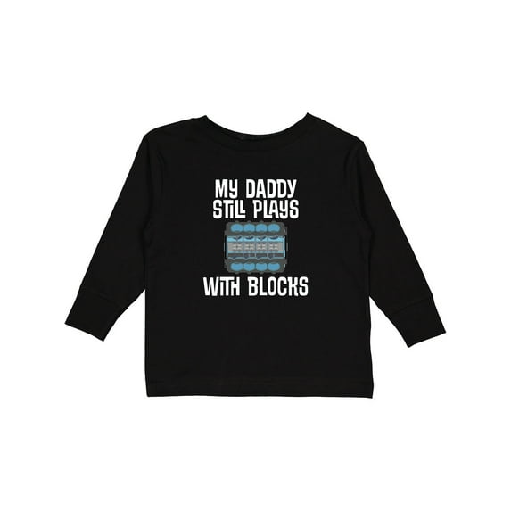 Inktastic Mechanic Dad Funny Auto Boys or Girls Long Sleeve Toddler T-Shirt