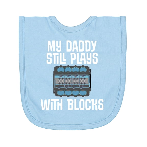 Inktastic Mechanic Dad Funny Auto Newborn Bib