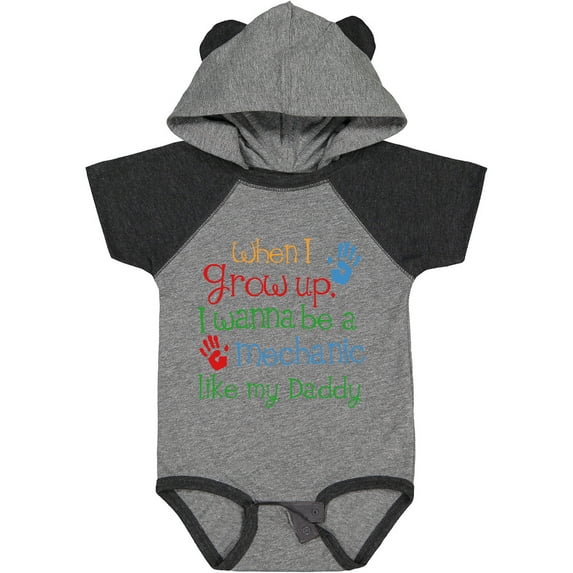 Inktastic Mechanic Like Daddy Boys or Girls Baby Bodysuit