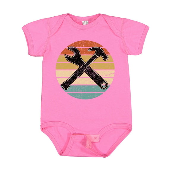 Inktastic Mechanic Tool Set Handyman Boys or Girls Baby Bodysuit