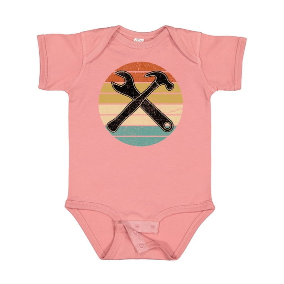 Inktastic Mechanic Tool Set Handyman Boys or Girls Baby Bodysuit