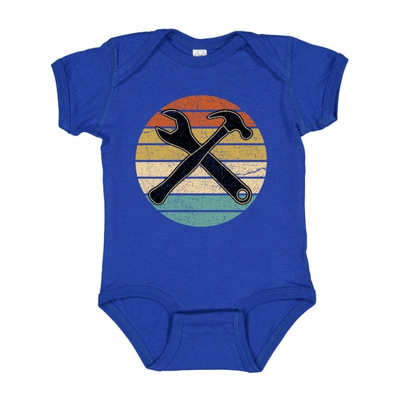 Inktastic Mechanic Tool Set Handyman Boys or Girls Baby Bodysuit