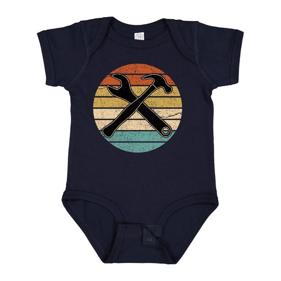 Inktastic Mechanic Tool Set Handyman Boys or Girls Baby Bodysuit