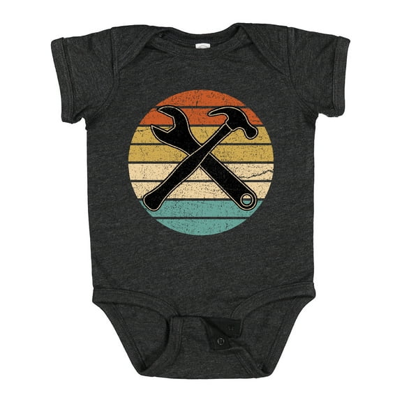 Inktastic Mechanic Tool Set Handyman Boys or Girls Baby Bodysuit