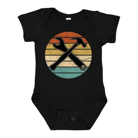 Inktastic Mechanic Tool Set Handyman Boys or Girls Baby Bodysuit