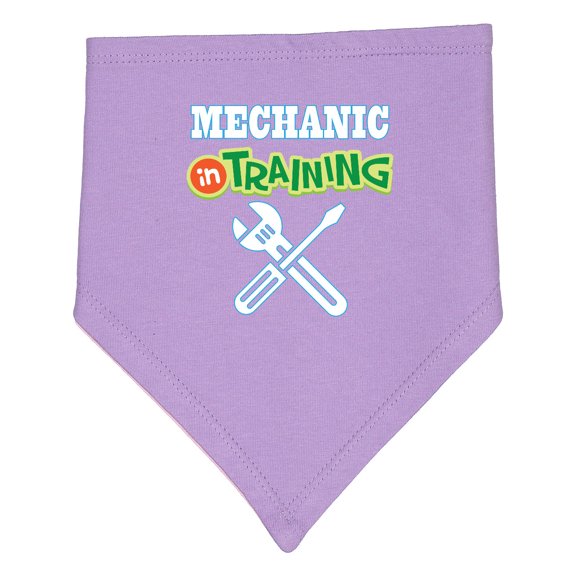 Inktastic Mechanic in Training Baby Bandana Bib