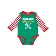 thumbnail image 1 of Inktastic Mechanic in Training Boys or Girls Long Sleeve Baby Bodysuit, 1 of 5
