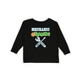 thumbnail image 1 of Inktastic Mechanic in Training Boys or Girls Long Sleeve Toddler T-Shirt, 1 of 5