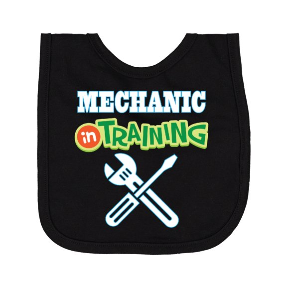Inktastic Mechanic in Training Newborn Bib