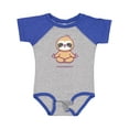 thumbnail image 1 of Inktastic Meditating Sloth Boys or Girls Baby Bodysuit, 1 of 5