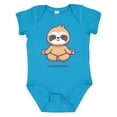 thumbnail image 1 of Inktastic Meditating Sloth Boys or Girls Baby Bodysuit, 1 of 5