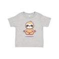 thumbnail image 1 of Inktastic Meditating Sloth Boys or Girls Baby T-Shirt, 1 of 5