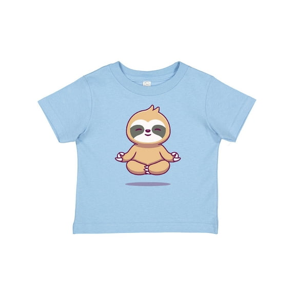 Inktastic Meditating Sloth Boys or Girls Baby T-Shirt