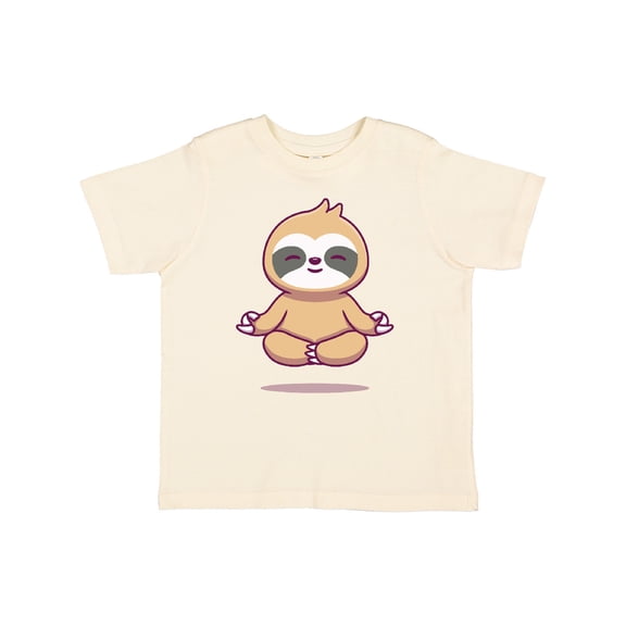 Inktastic Meditating Sloth Boys or Girls Toddler T-Shirt