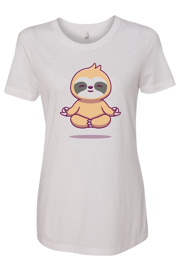 Meditating Sloth Women's T-Shirt
