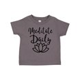 thumbnail image 1 of Inktastic Meditation Yoga Meditate Daily Resolution Boys or Girls Toddler T-Shirt, 1 of 5