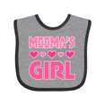 thumbnail image 1 of Inktastic Meema Girl Granddaughter Girls Baby Bib, 1 of 4