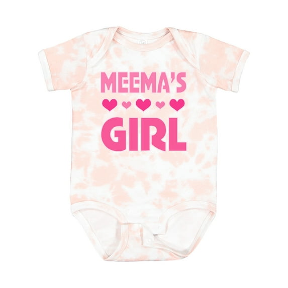 Inktastic Meema Girl Granddaughter Girls Baby Bodysuit