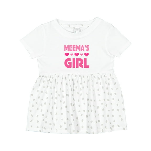 Inktastic Meema Girl Granddaughter Girls Baby Dress