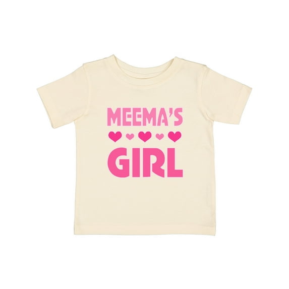 Inktastic Meema Girl Granddaughter Girls Baby T-Shirt