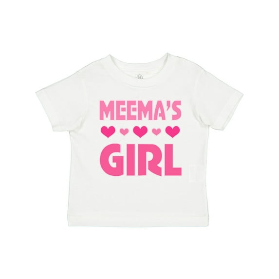 Inktastic Meema Girl Granddaughter Girls Toddler T-Shirt
