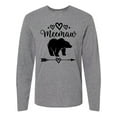 thumbnail image 1 of Inktastic Meemaw Bear Grandma Gift Long Sleeve T-Shirt, 1 of 5