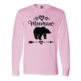 thumbnail image 1 of Inktastic Meemaw Bear Grandma Gift Long Sleeve T-Shirt, 1 of 5