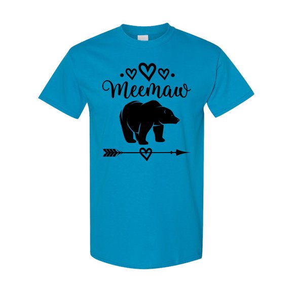 Inktastic Meemaw Bear Grandma T-Shirt