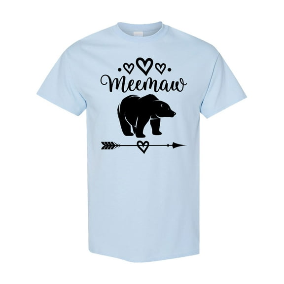 Inktastic Meemaw Bear Grandma T-Shirt