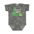 thumbnail image 1 of Inktastic Meemaw Boy Grandson Dinosaur Boys Baby Bodysuit, 1 of 5