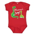 thumbnail image 1 of Inktastic Meemaw Boy Grandson Dinosaur Boys Baby Bodysuit, 1 of 5