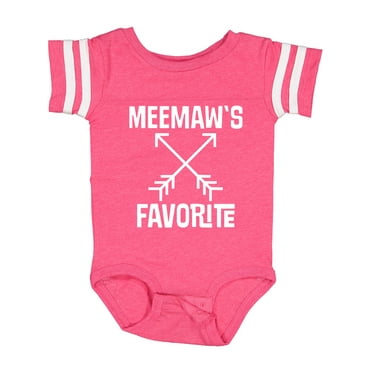 Inktastic Meemaw Favorite Grandchild Boys or Girls Baby Bodysuit