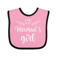 thumbnail image 1 of Inktastic Meemaw Girl Granddaughter Girls Baby Bib, 1 of 4
