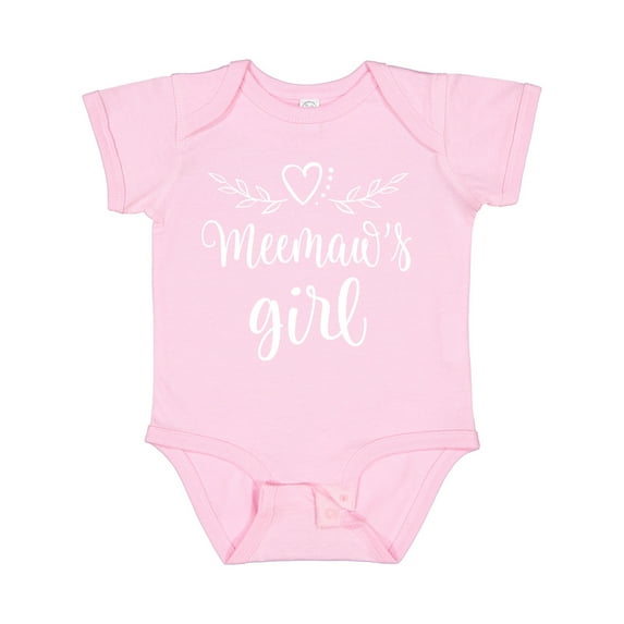 Inktastic Meemaw Girl Granddaughter Girls Baby Bodysuit
