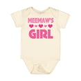 thumbnail image 1 of Inktastic Meemaw Girl Granddaughter Girls Baby Bodysuit, 1 of 5