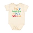 thumbnail image 1 of Inktastic Meemaw and Papa Love Me Boys or Girls Baby Bodysuit, 1 of 5