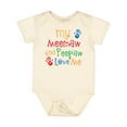 thumbnail image 1 of Inktastic Meemaw and Peepaw Love Me Boys or Girls Baby Bodysuit, 1 of 5