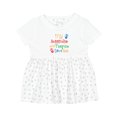thumbnail image 1 of Inktastic Meemaw and Peepaw Love Me Girls Baby Dress, 1 of 5