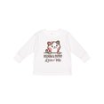thumbnail image 1 of Inktastic Meemaw and Pop Pop Cat Grandchild Girls Long Sleeve Toddler T-Shirt, 1 of 5